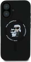 Telefoniümbris Karl Lagerfeld KLHMP16SSCMKCRHK, Apple iPhone 16, must