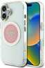 Telefoniükaas Guess IML Metal Colored Circle Classic Logo MagSafe, Apple iPhone 16, roosa