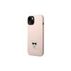 Telefoniümbris Karl Lagerfeld KLHCP14LSLCTPI Silicone Choupette Body, Apple iPhone 14 Pro, heleroosa