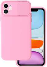 Telefoniümbris Camshield Soft, Apple iPhone 11, heleroosa