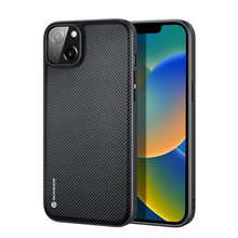Telefoniümbris Dux Ducis Fino, Apple iPhone 14 Plus, must, nailonkattega