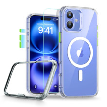 ESR Classic Pro Set Halolock MagSafe ümbris, Apple iPhone 16, läbipaistev