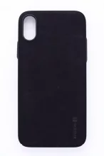 Evelatus velvetümbris, Apple iPhone X, must