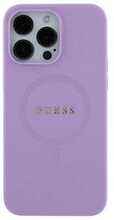 Telefoniümbris Guess Saffiano MagSafe GUHMP16SPSAHMCU, Apple iPhone 16, lilla