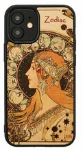 Telefoniümbris Man&Wood, Apple iPhone 12 mini, zodiac black