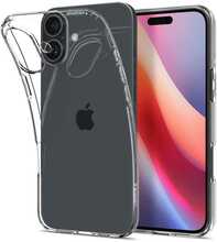 Telefoniümbris Spigen Liquid Crystal, Apple iPhone 16, läbipaistev