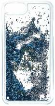 Telefoniümbris Guess GUHCP7GLUQBL Liquid Glitter Party, Apple iPhone 6/6S/7/8/SE 2020/SE 2022, sinine