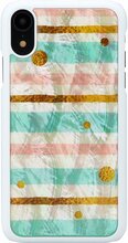 Telefoniümbris iKins, Apple iPhone XR, pop piparmündivalge