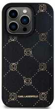 Telefoniümbris Karl Lagerfeld PU Karl Heads Pattern, Apple iPhone 15 Pro, must