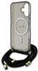 Telefoniümbris Guess GUHMP16SHCTSGNSK Crossbody Cord Script MagSafe, Apple iPhone 16, must