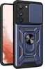 Hybrid Armor Camshield telefoniümbris, Hurtel, Samsung Galaxy S23+, sinine
