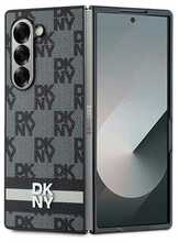 Telefoniümbris DKNY PU Leather Checkered Pattern, Samsung Galaxy Z Fold 6, must