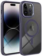 Telefoniümbris Forcell Color Edge Mag Cover, iPhone 15 Pro, tume lilla