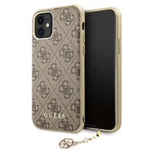 Telefoniümbris Guess 4G Charms Collection GUHCN61GF4GBR, Apple iPhone 11, pruun