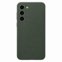 Nahast ümbris Samsung Galaxy S23 Plus, roheline VS916LGE