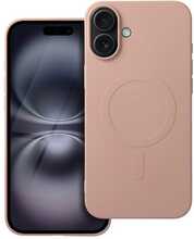 Telefoniümbris Silicone Mag Cover (big hole) OEM, iPhone 16 Plus, roosa