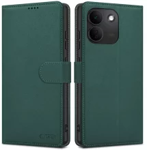 Tech-Protect Wallet rahakottümbris, Xiaomi Redmi Note 17 Pro Max 5G, roheline