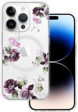 Telefoniümbris Protect Flower MagSafe, Apple iPhone 14 Pro, design 7