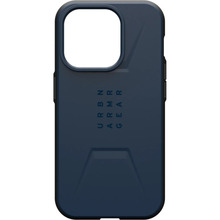 Telefoniümbris Urban Armor Gear UAG Civilian MagSafe, Apple iPhone 15 Pro, sinine