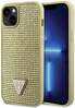 Telefoniümbris Guess Rhinestone Triangle GUHCP14MHDGTPD, Apple iPhone 14 Plus, kuldne