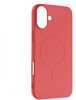 Telefoniümbris Hurtel Liquid Silicone Case MagSafe, Apple iPhone 16, punane