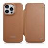 Telefoniümbris iCarer CE Premium Leather MagSafe, Apple iPhone 14 Pro, pruun