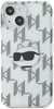 Karl Lagerfeld IML Choupette Head & Monogram ümbris KLHCP15SHKLPCHT, Apple iPhone 13/14/15, läbipaistev