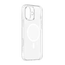 Baseus iP16 TouchButton Magnetic ümbris, Apple iPhone 16, läbipaistev