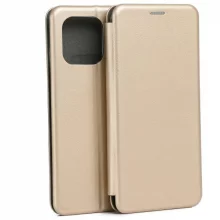 Beline Magnetic Book Case, Moto G05, kuldne