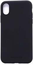 Telefoniümbris Evelatus Nano Silicone Case, Apple iPhone XS Max, must