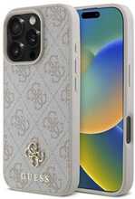Telefoniümbris Guess GUHMP16LP4SM4MP 4G Small Classic MagSafe, Apple iPhone 16 Pro, roosa