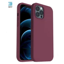 Silikoonümbris Riff Slim Soft, Apple iPhone 15 Pro, bordo