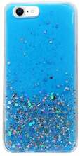 Telefoniümbris Fusion Glitter3, Huawei P40 Lite E, läbipaistev