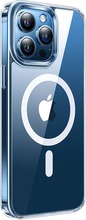Telefoniümbris Torras Diamond Clear-Mag, Apple iPhone 15 PRO, läbipaistev