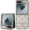 Telefoniükaas DKNY PU Leather Checkered Pattern, Samsung Galaxy Z Flip 6, roosa