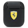 Kõrvaklappide ümbris Ferrari On Track Leather FESA2LEBK, Apple AirPods, must