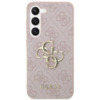 Telefoniümbris Guess GUHCS24S4GMGPI 4G Big Metal Logo, Samsung Galaxy S24, roosa