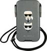 Telefoniümbris Karl Lagerfeld KLHCP12LOPHKCG Saffiano Ikonik Karl&Choupette Head, 6,7 tolli, hall
