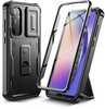 Telefoniümbris Tech-Protect Kevlar Cam+, Samsung Galaxy A55 5G, must