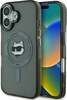 Telefoniümbris Karl Lagerfeld IML Metal Choupette Head MagSafe, Apple iPhone 16 Plus, must