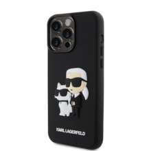 3D telefoniümbris CG Mobile Karl Lagerfeld KLHCP15X3DRKCNK, Apple iPhone 15 Pro Max, must