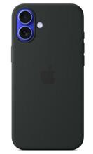 Telefoniümbris Apple Silicone Case with MagSafe, Apple iPhone 16 Plus, must