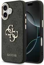 Telefoniümbris Guess 4G Big Classic Logo GUHCP17S4GMGCGR, Apple iPhone 17, must/kuldne