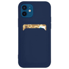Telefoniümbris Hurtel Card silikoon, Xiaomi Redmi Note 11 Pro+ 5G, sinine