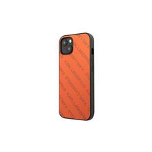 Telefoniümbris Karl Lagerfeld KLHCP13SPTLO Perforated Allover, Apple iPhone 13 Mini, oranž