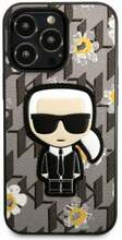 Telefoniümbris Karl Lagerfeld Ikonik Flower KLHCP13LPMNFIK1, Apple iPhone 13 Pro, hall