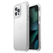 Telefoniümbris Uniq Combat, Apple iPhone 13 Pro/13, 6.1, aramid frost, läbipaistev