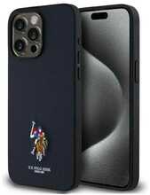 Telefoniümbris US Polo Assn USHCP15XPEMV, Apple iPhone 15 Pro Max 6,7, sinine Embroidered DH Color