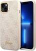 Telefoniümbris Guess GUHCP14SHG4SHP 4G Vintage Gold Logo, Apple iPhone 14, roosa
