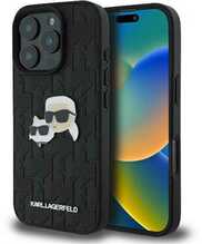 Telefoniümbris Karl Lagerfeld Monogram KLHCP16XPGKLKCPK, Apple iPhone 16 Pro Max, must